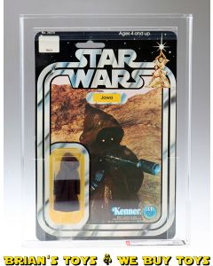 Vintage Kenner Star Wars Carded 12 Back-C Jawa Action Figure AFA 80+ NM (C80 B85 F85) #11274698