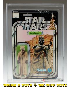 Vintage Kenner Star Wars Carded 12 Back-B Sand People (Tusken Raider) Action Figure AFA 80 NM (C80 B85 F85) #11737017