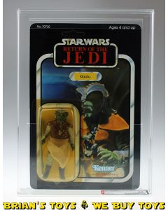 Vintage Kenner Star Wars Carded ROTJ 77 Back-A Klaatu Action Figure AFA 80 Y-NM (C75 B85 F85) #11223156