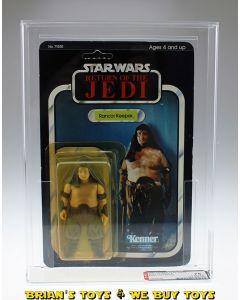 Vintage Kenner Star Wars Carded ROTJ 77 Back-A Rancor Keeper Action Figure AFA 75 Y-EX+/NM (C75 B85 F80) #12876708