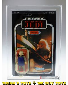 Vintage Kenner Star Wars Carded ROTJ 77 Back-A Ugnaught Action Figure AFA 80 Y-NM (C80 B80 F80) #11768416