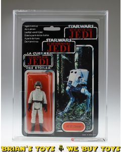 Vintage Palitoy Star Wars Carded Tri-Logo 70 Back-C AT-ST Driver Action Figure AFA 80 NM (C80 B80 F80) #11354866