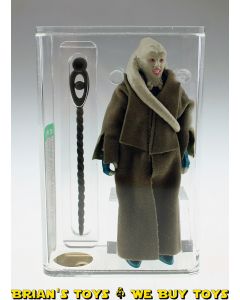 Vintage Kenner Star Wars Loose TW ROTJ Bib Fortuna Green Lining / Dark Staff Action Figure AFA 90+ NM+/MT #12056475