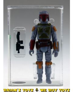 Vintage Kenner Star Wars Loose HK Boba Fett Action Figure AFA 80+ NM #11240472