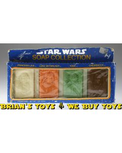 Vintage Star Wars Boxed Soap Collection 4-Pack Mint in C2 Box