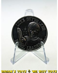 Vintage Star Wars POTF Luke Skywalker Stormtrooper Coin C8