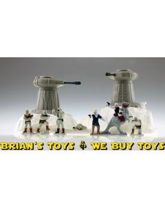 Vintage Kenner Star Wars Micro Collection Loose Hoth Turret Defense C7.5