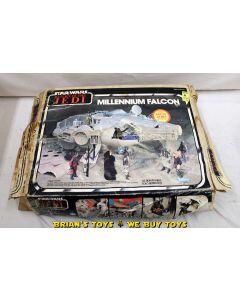 Vintage Kenner Star Wars Vehicle Boxed Millennium Falcon C7 with C2 ROTJ Box  **See Notes