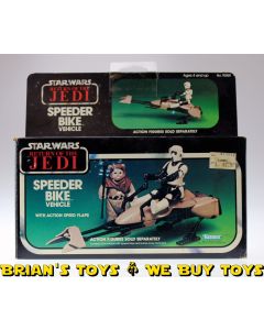 Vintage Kenner Star Wars Vehicle Boxed Speeder Bike C9 with C7 Box