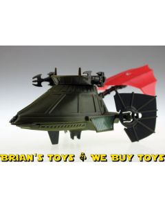 Vintage Kenner Star Wars Mini-Rig Loose Desert Sail Skiff Vehicle C8 (missing some decals) 