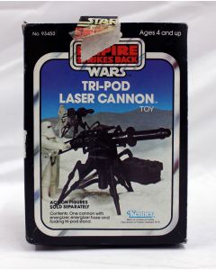 Vintage Star Wars Mini-Rigs Boxed Tri-Pod Laser Cannon C9 with C6 Box