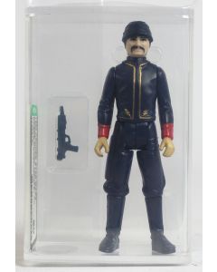 1980 Kenner Star Wars Loose Action Figure / HK Bespin Guard (White) Curved Mustache // AFA 80 NM #17398787