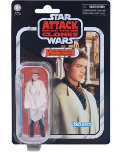 Star Wars The Vintage Collection Carded Anakin Skywalker Peasant Disguise (Ep2) Action Figure