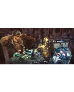 Licensed Artwork "Let the Wookie Win" - Giclee on Paper- (by Christopher Clark)