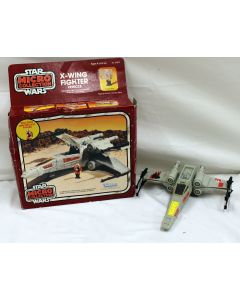 Vintage Star Wars Micro Collection X-Wing Fighter Vehicle C8.5 w/ C4 Box