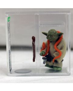 Vintage Star Wars ESB Loose Yoda (Orange Snake Light Green) Action Figure AFA 80 #17794817