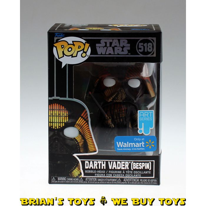 Star Wars Funko Pop! Darth Vader (Art Series) #518 Brian's Toys