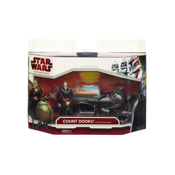 2009 CW DX Count Dooku w/Speeder Bike Brian&rsquo;s Toys
