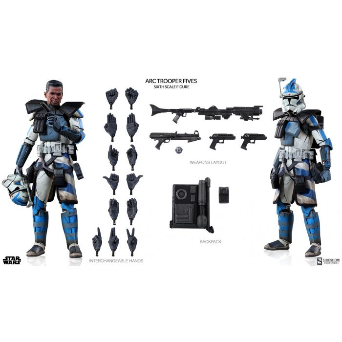 sideshow arc trooper fives