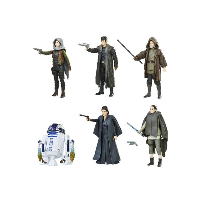 The last jedi action clearance figures
