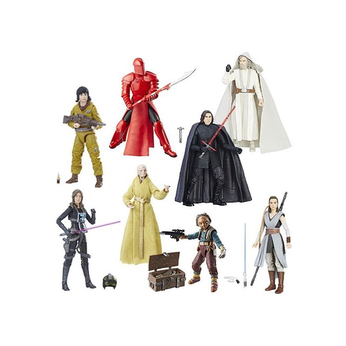 Star wars the last jedi action shop figures