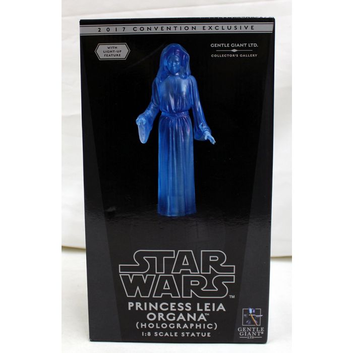 Princess leia hologram store figure