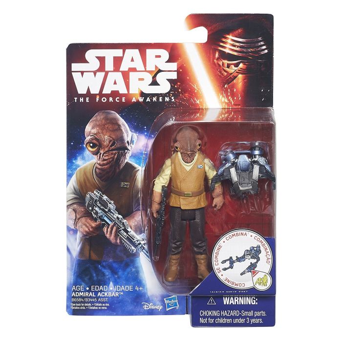 Admiral Ackbar The Force Awakens 3.75 figure Hasbro