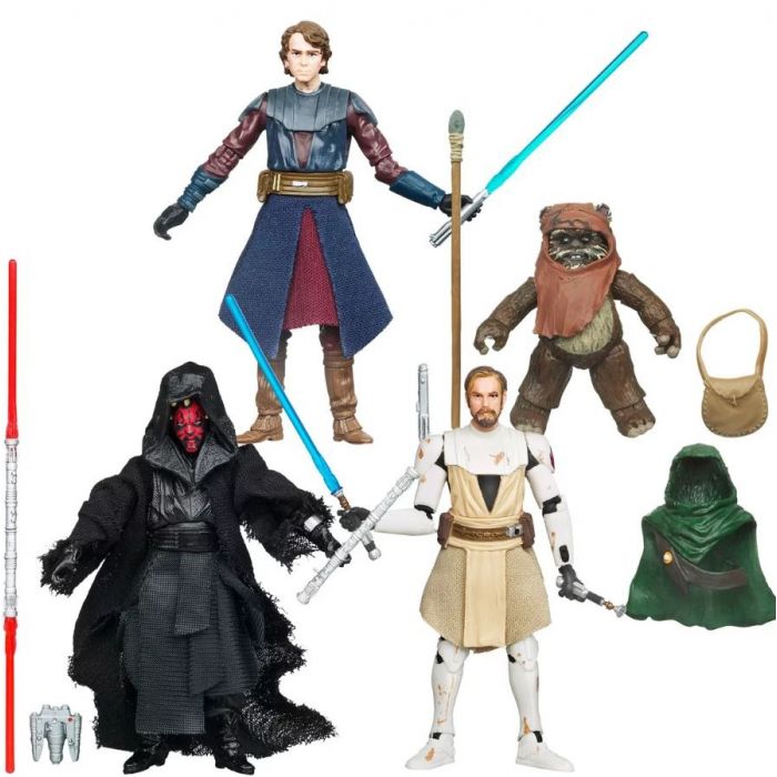 4 star wars figures