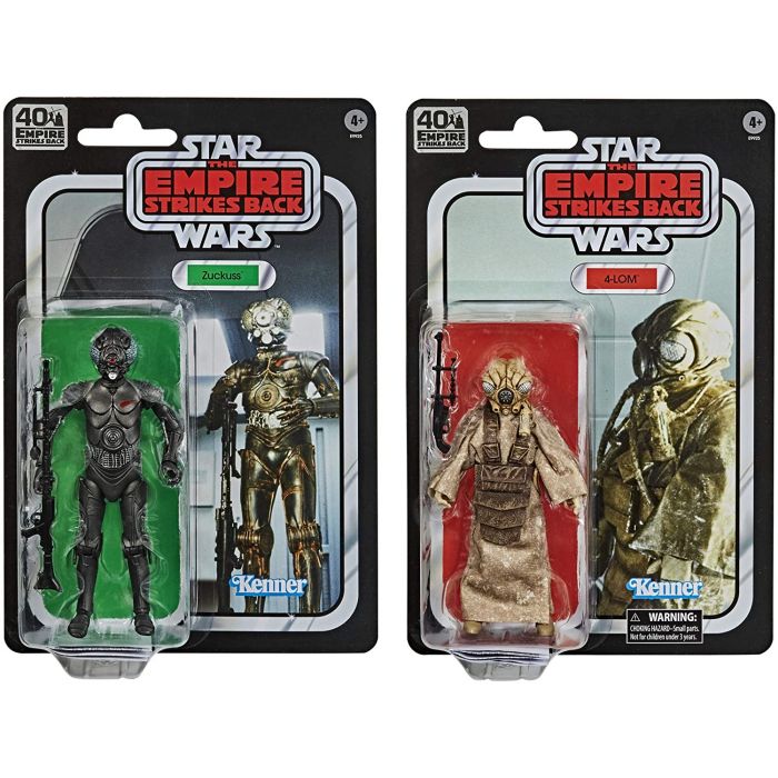 Star Wars The Vintage Collection EXCLUSIVE Bounty Hunter 2 pack 4-Lom Zuckuss 
