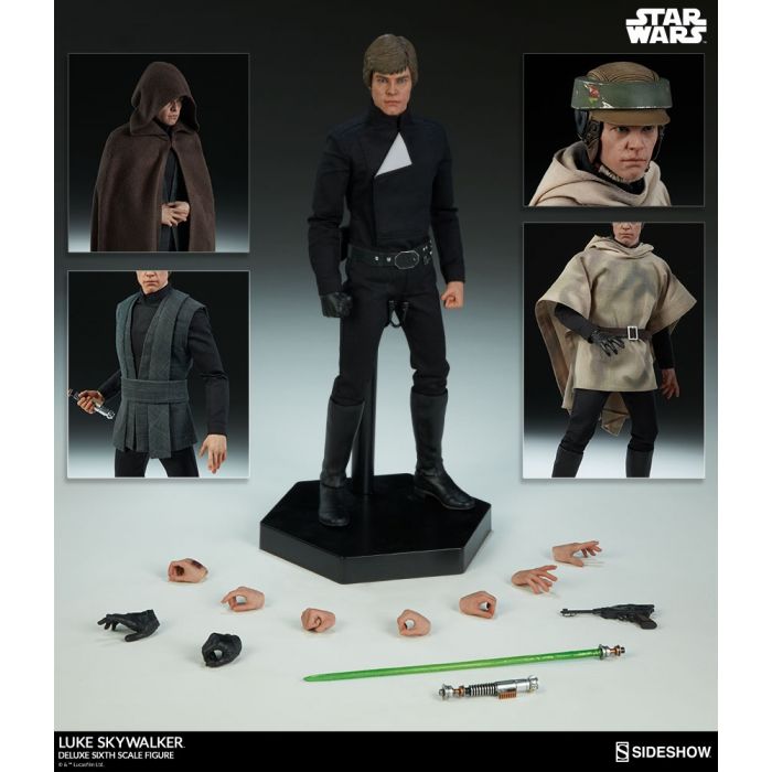 hot toys luke skywalker deluxe