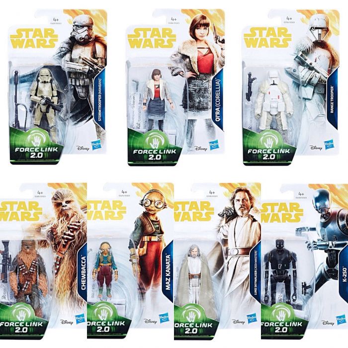 Star wars force link figures list sales