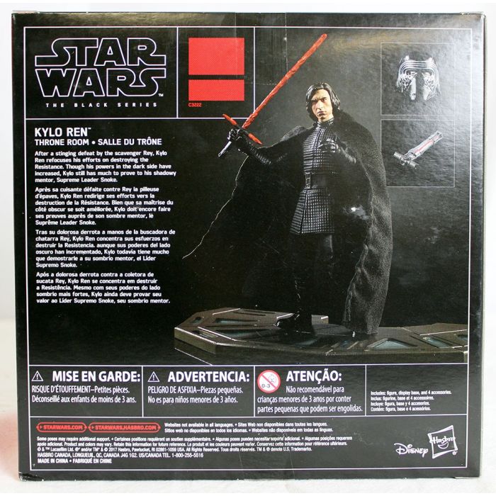 Kylo ren black series throne room cheap