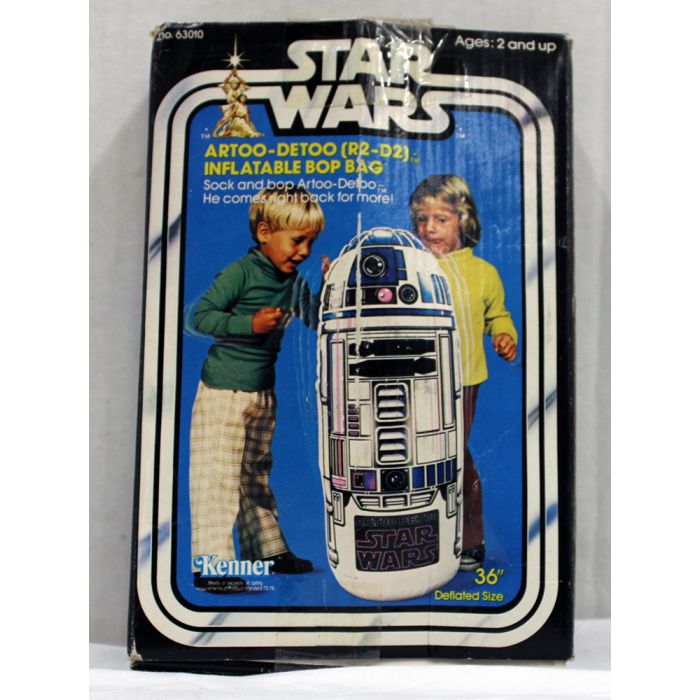 Vtg. Kenner SW R2-D2 Inflatable Bop Bag MIB C7 Brian's Toys