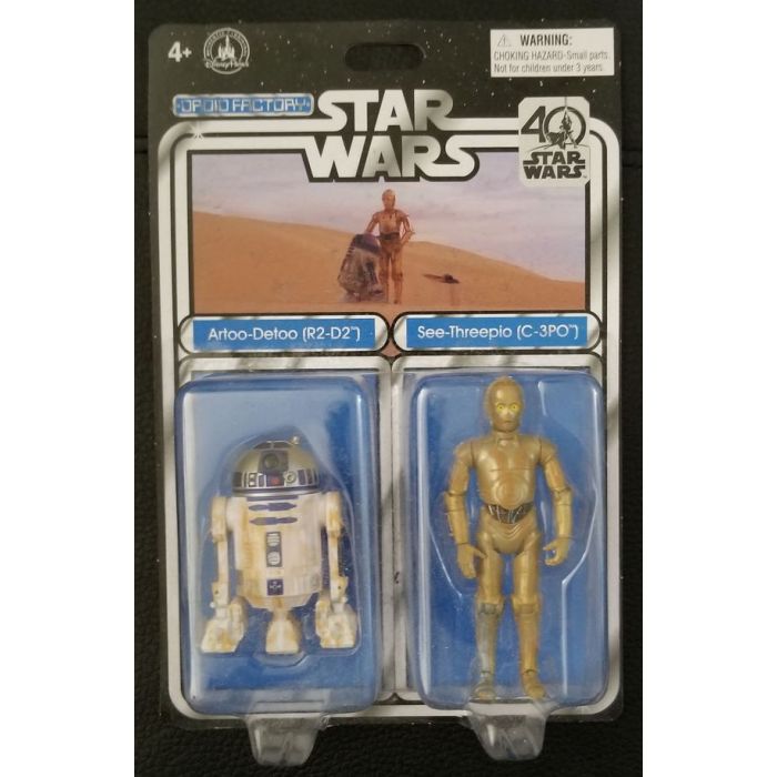 SW 40th Anniversary Droid Factory R2-D2 & C-3PO Brian's Toys
