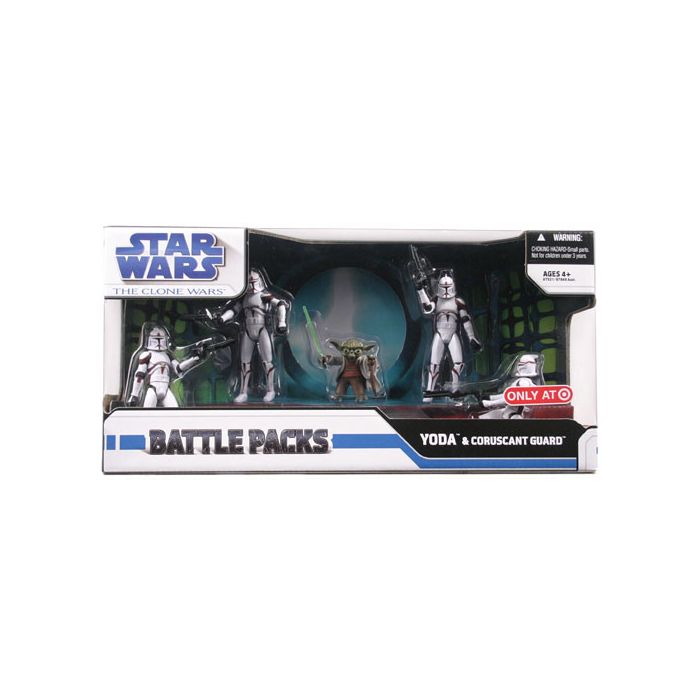 Star wars clone wars sale action figures battle packs