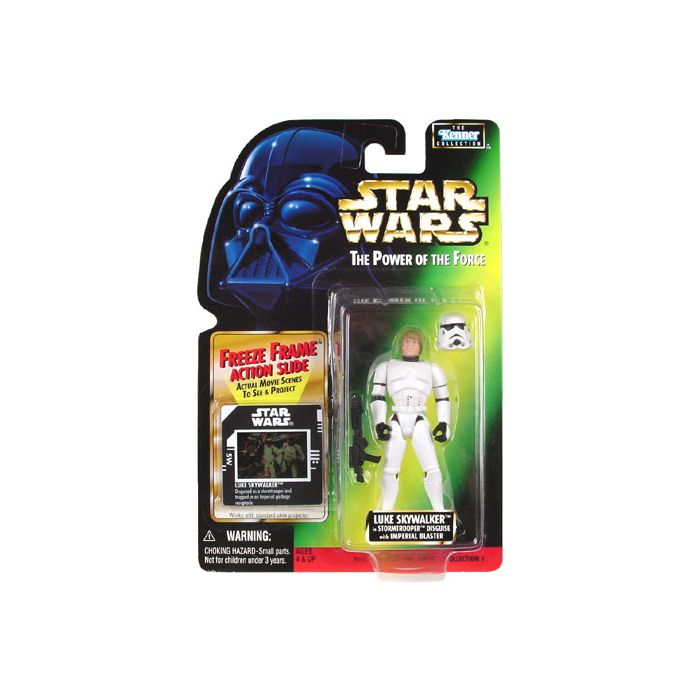 luke skywalker power of the force action figure