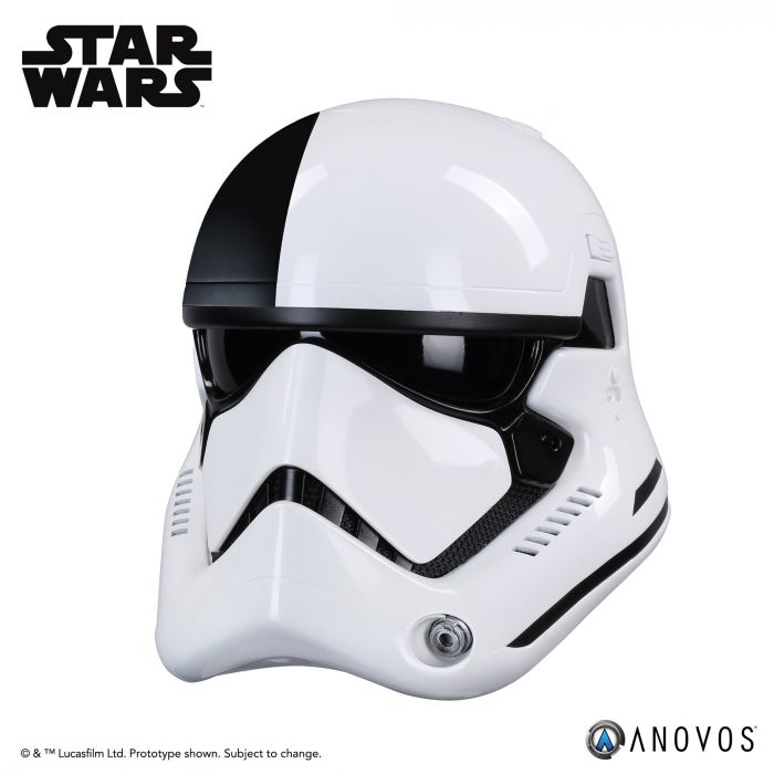 Anovos Star Wars "FIRST ORDER STORMTROOPER" Premier Fiberglass Helmet NEW 