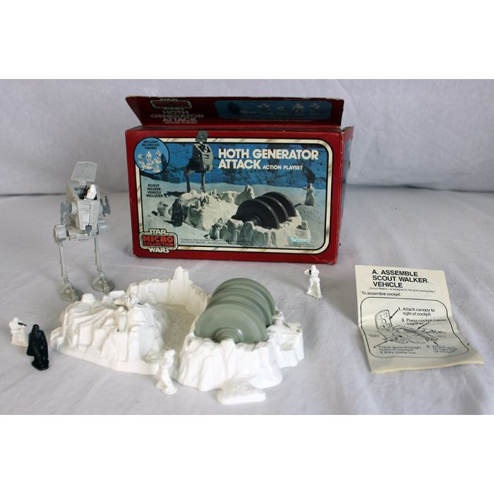 vintage star wars hoth playset