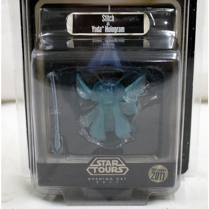 SW Star Tours Stitch As Yoda Holo Action Fig #669 Brian's Toys