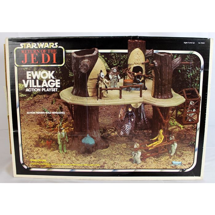 star wars ewok playset