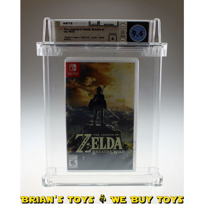 Wata Certified The Legend of Zelda: Breath of the Wild (Box: 9.4 Seal: A /  Y-Fold) 9.4 Rating Brian's Toys