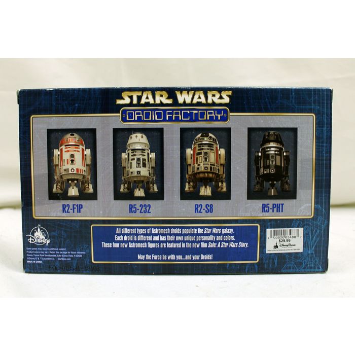 SW Dsny Parks Excl. Droid Factory 4Pk Brian's Toys