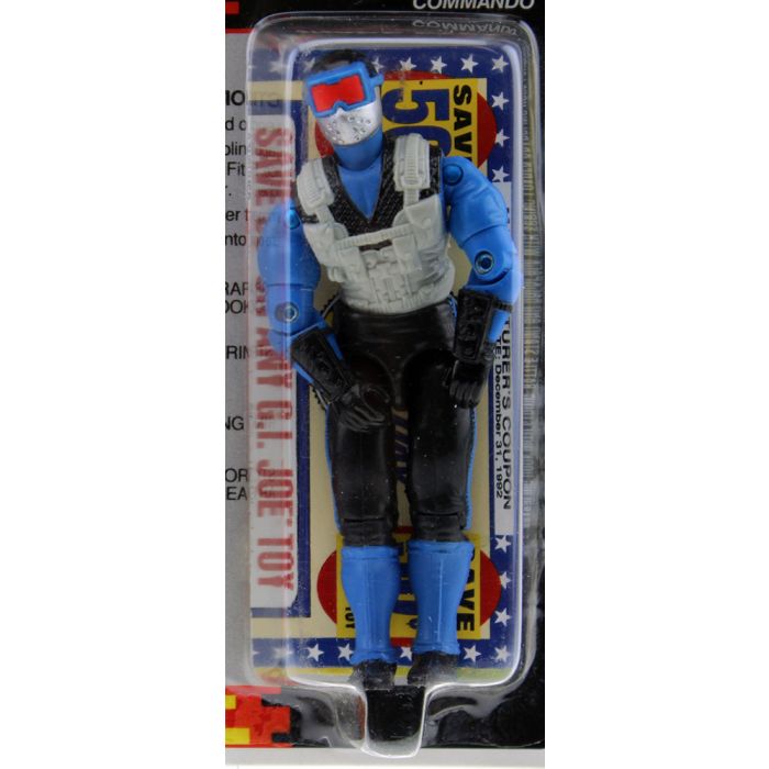 Vintage GI Joe 1990 Carded Snake Eyes C8.5 Brian's Toys