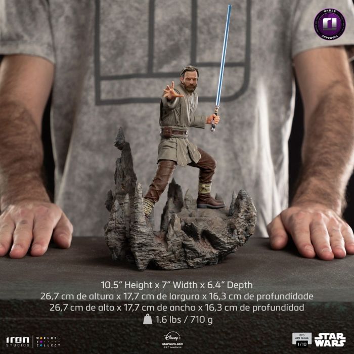 スターウォーズ   1/10 Sideshow Iron Studios 1:10 Scale Deluxe Obi-Wan Kenobi Art