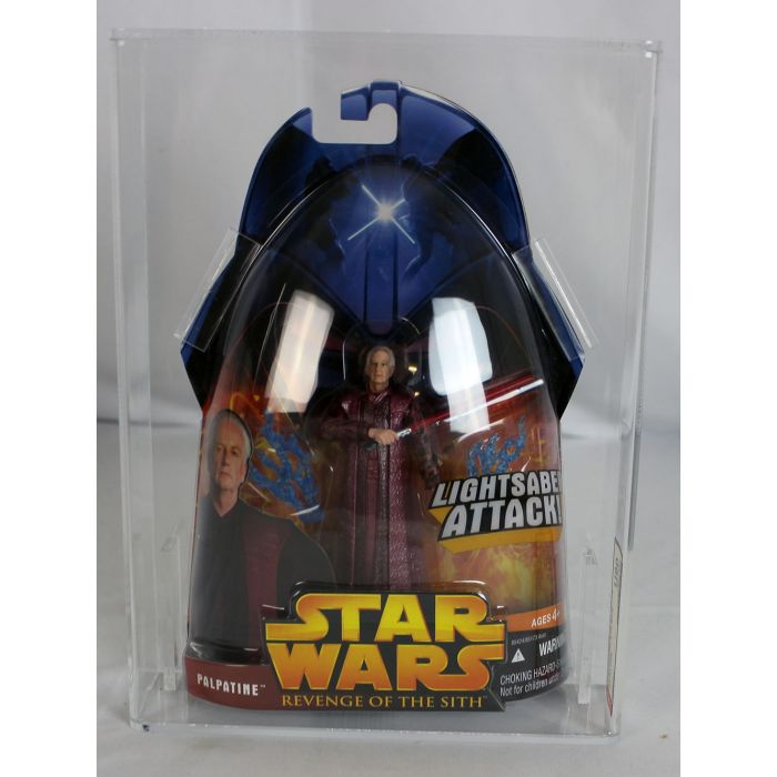 Star wars Chancellor Palpatine  revenge of the sith action figure 2005 carded 