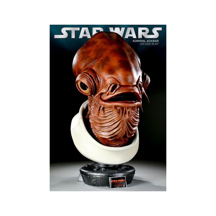 Star Wars Toys Sideshow Collectibles 1 1 Scale Bust Admiral Ackbar Brian S Toys
