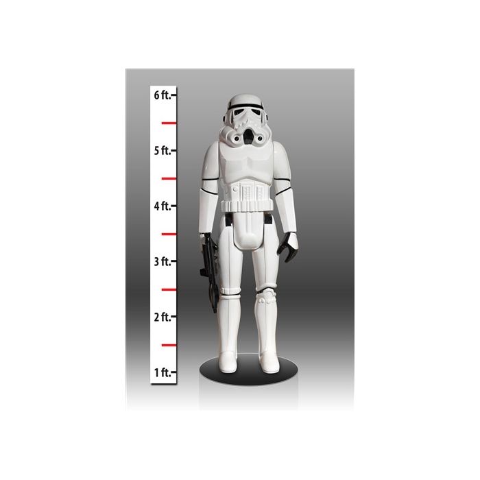 Giant shop stormtrooper figure
