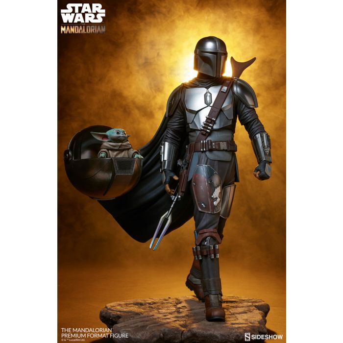 The Mandalorian and Grogu Premium Format™ Figure by Sideshow Collectibles