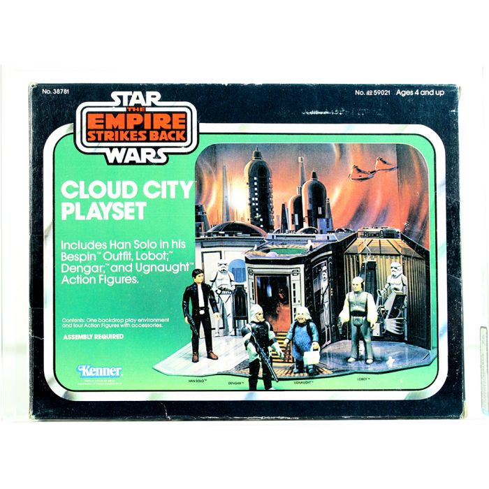 STAR WARS 2010 LEGACY CLOUD CITY PLAYSET DISPLAY TV, Movie & Video