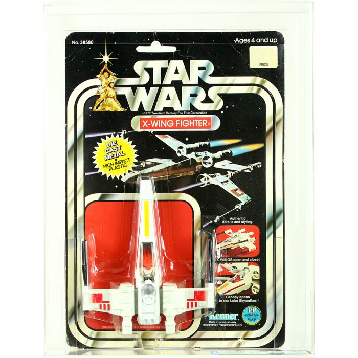 Vtg. SW 12 Back Diecast X Wing Fighter SW DCA 60 Brian s Toys